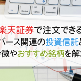 楽天証券で注文できるメタバース関連の投資信託とは？特徴やおすすめ銘柄を解説