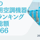 2023年最新版：世界の産業用空調機器会社ランキング時価総額TOP66