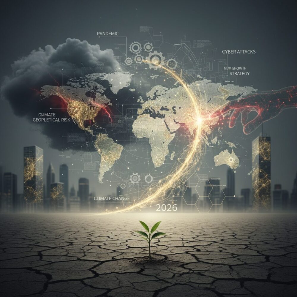 2026年の世界マクロ経済環境と成長率減速の現実 のイメージ