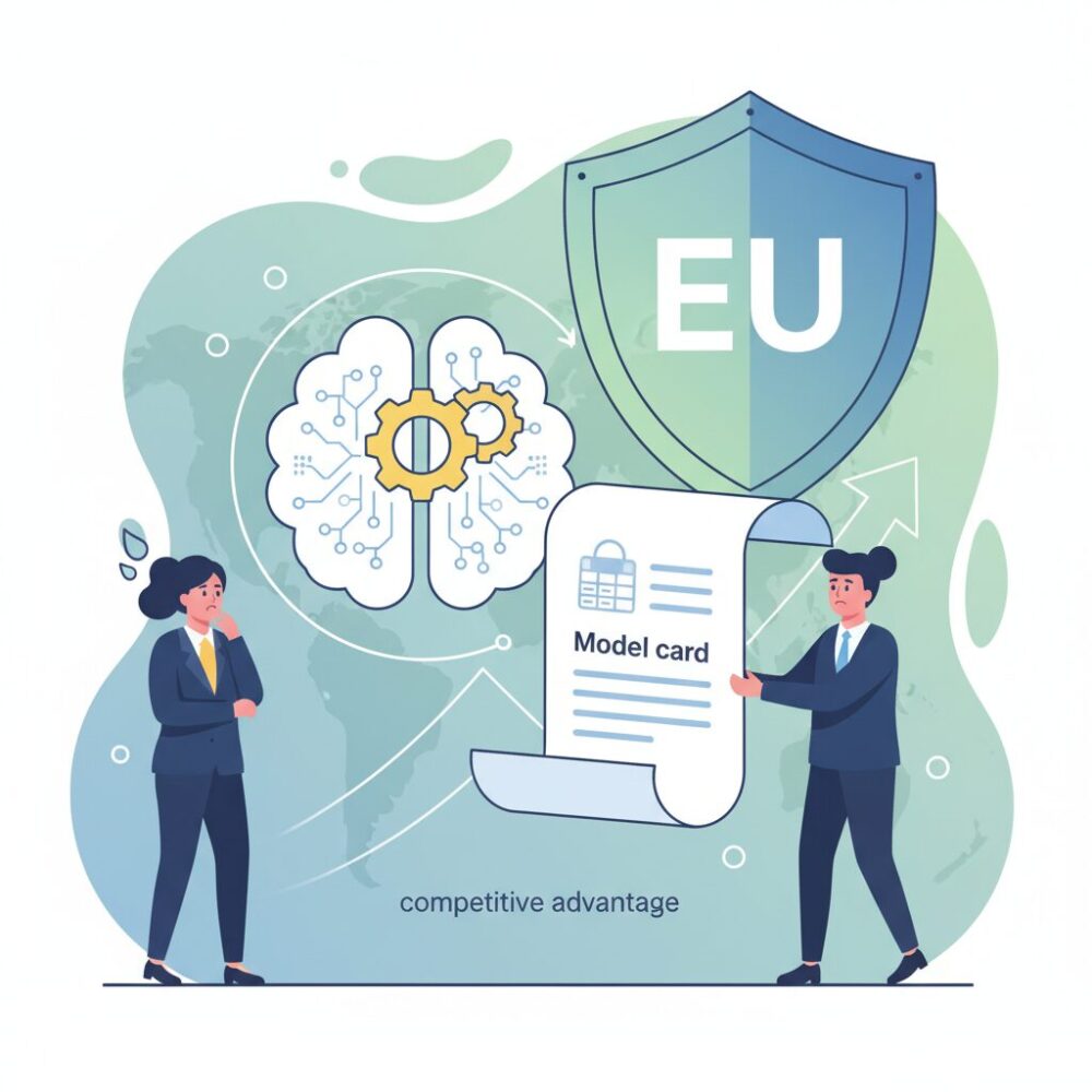 EU AI Actが企業に突きつけたモデルカードの法的責任 のイメージ