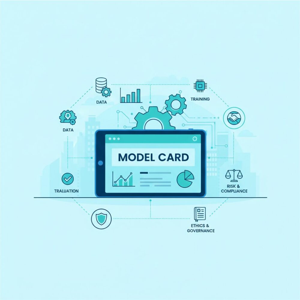 2026年版モデルカードに必須となった記載項目とは のイメージ