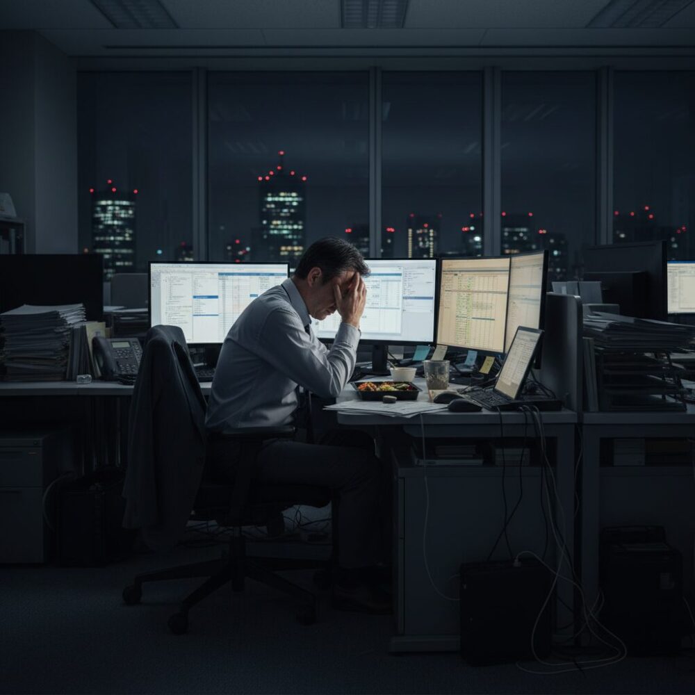 働き方改革がもたらした業務集中のパラドックス のイメージ