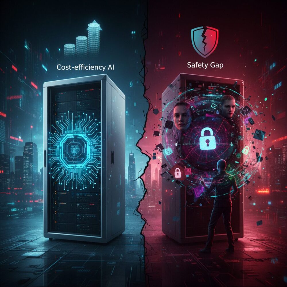 コスト効率の裏側に潜む安全性ギャップ のイメージ