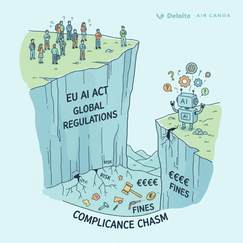 EU AI法全面施行がもたらすコンプライアンス・クリフの現実 のイメージ