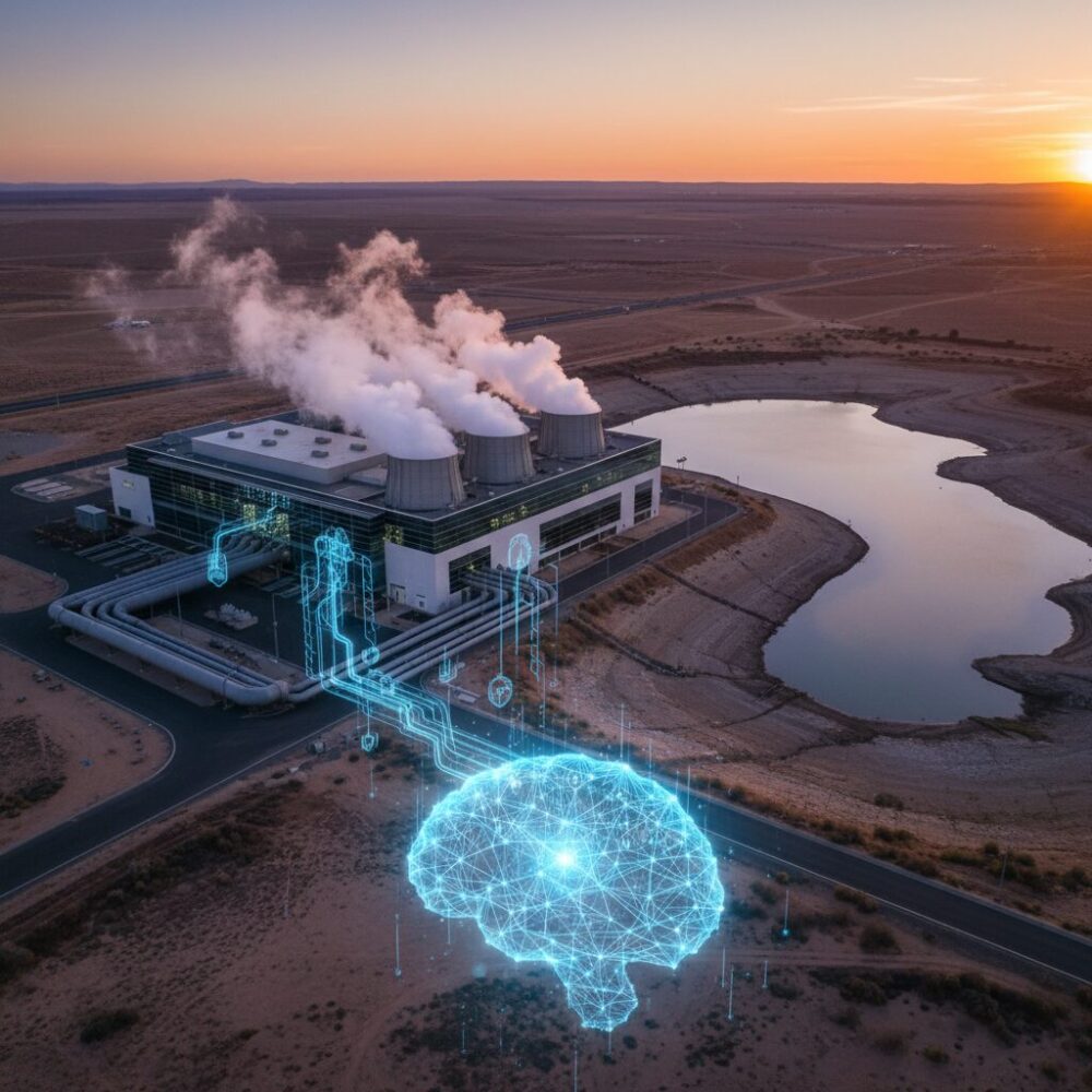 生成AIがもたらす水フットプリントの実態 のイメージ