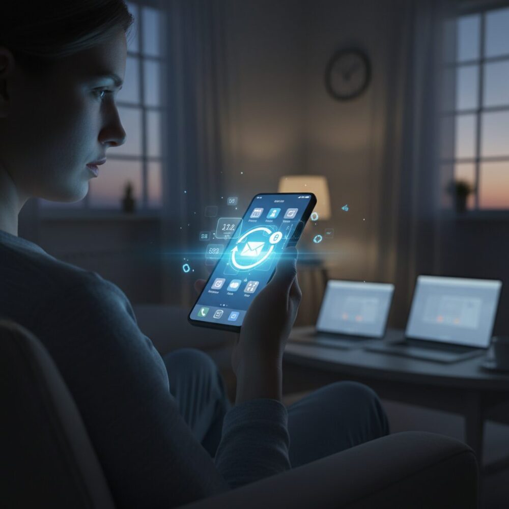 統計が示す常時接続の実態とデジタル債務の拡大 のイメージ