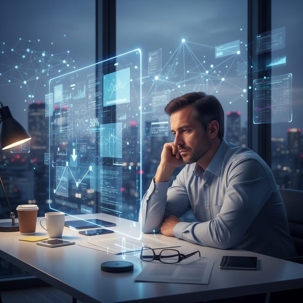 検索トラフィック43％減が示す情報行動の転換点 のイメージ