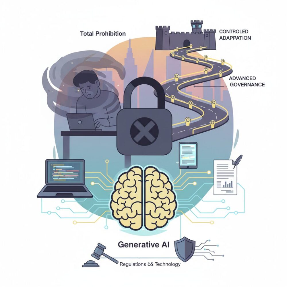 禁止ルールが招くシャドーAIという逆説 のイメージ