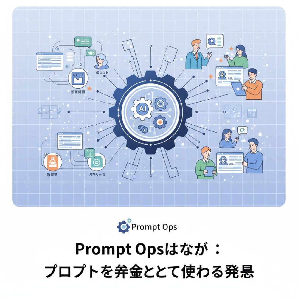 Prompt Opsとは何か:プロンプトを資産として扱う発想 のイメージ