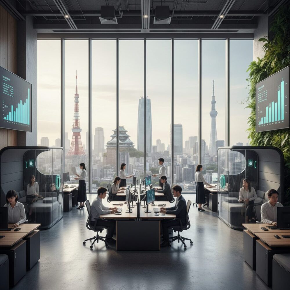 東京・大阪・名古屋に見るオフィス賃料上昇と需給逼迫の実態 のイメージ