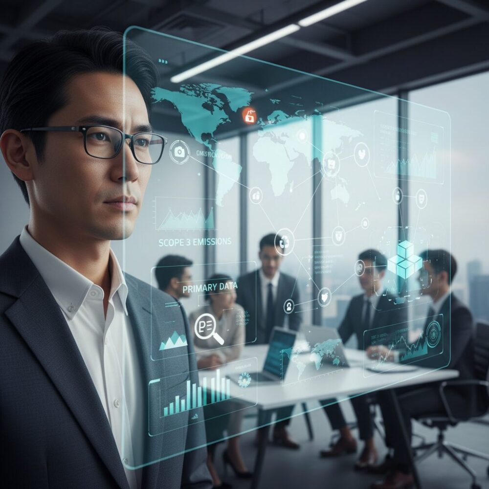 Scope3開示は量から質へ──一次データを巡る競争 のイメージ