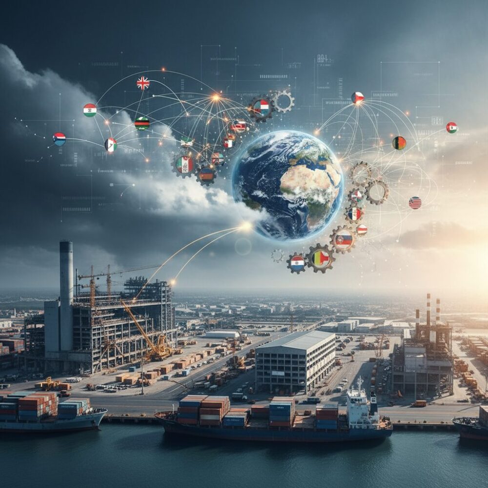 世界貿易減速が企業経営にもたらす影響 のイメージ