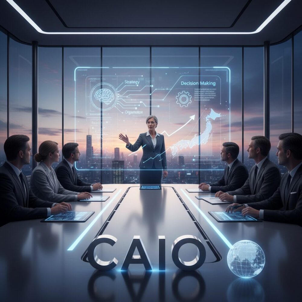 最高AI責任者（CAIO）が果たす戦略的役割 のイメージ