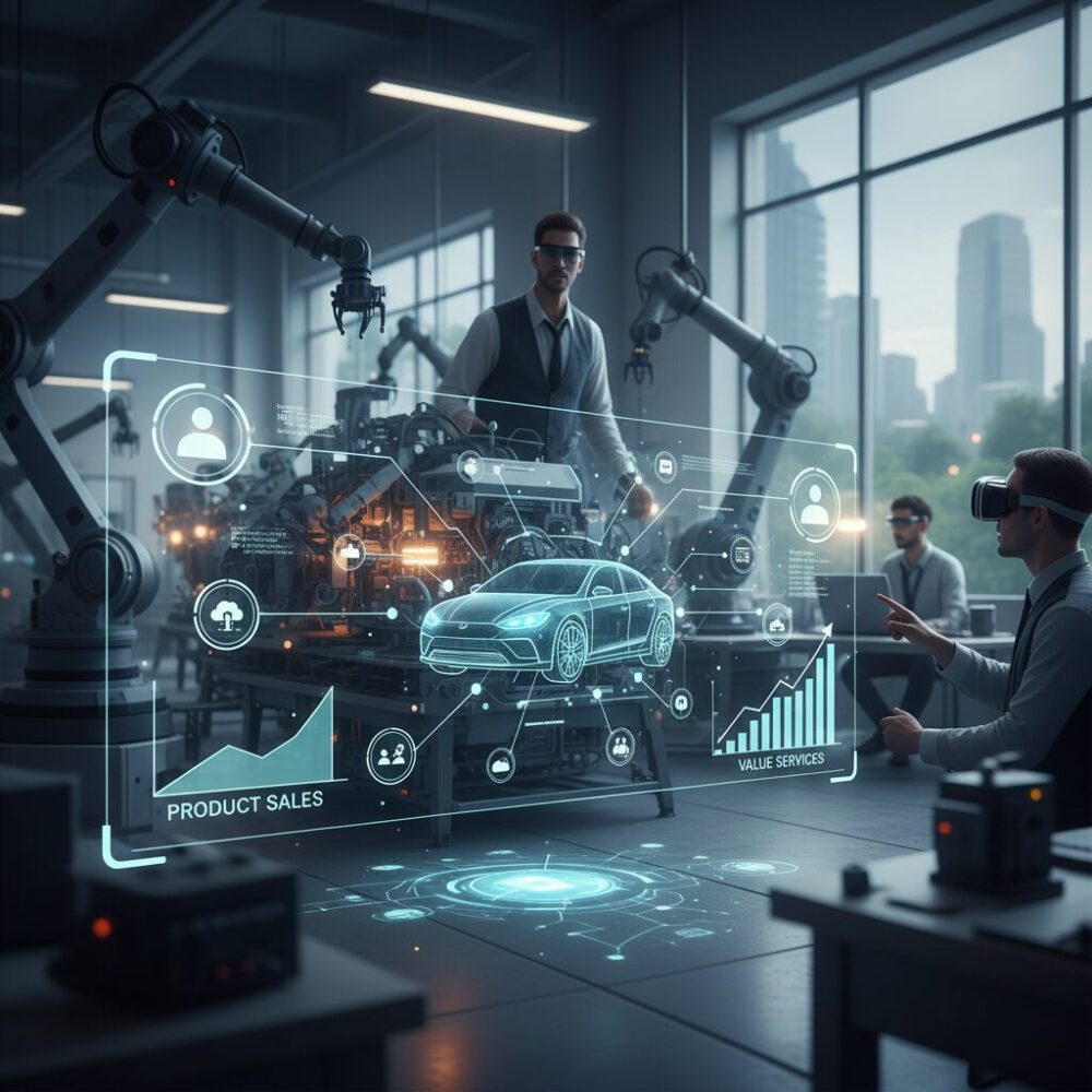 サービタイゼーションとは何か：モノ売りから価値提供へ のイメージ