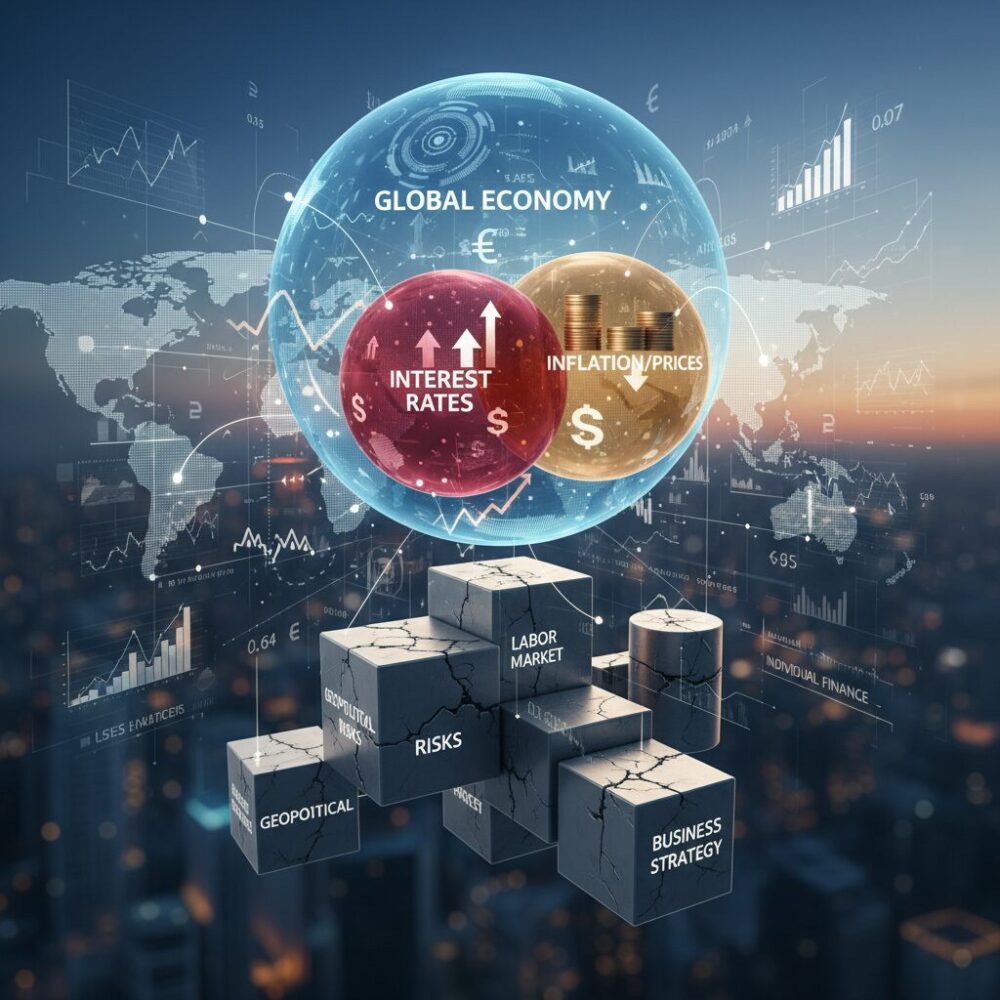 金利と物価が同時に動く時代のマクロ経済環境 のイメージ