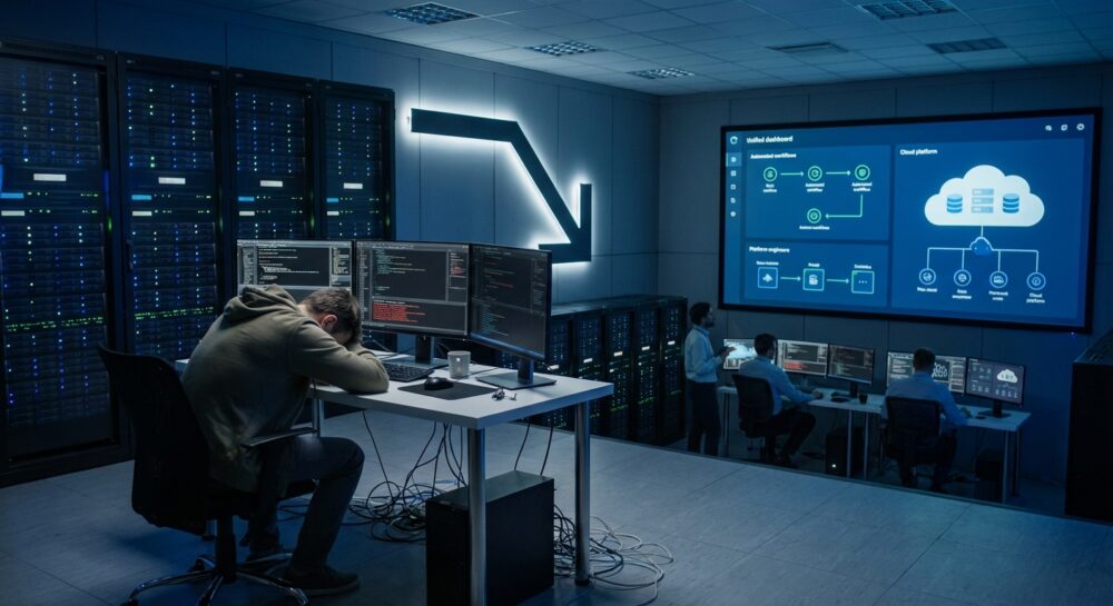 DevOpsの限界と「シフトレフト」から「シフトダウン」への転換 のイメージ