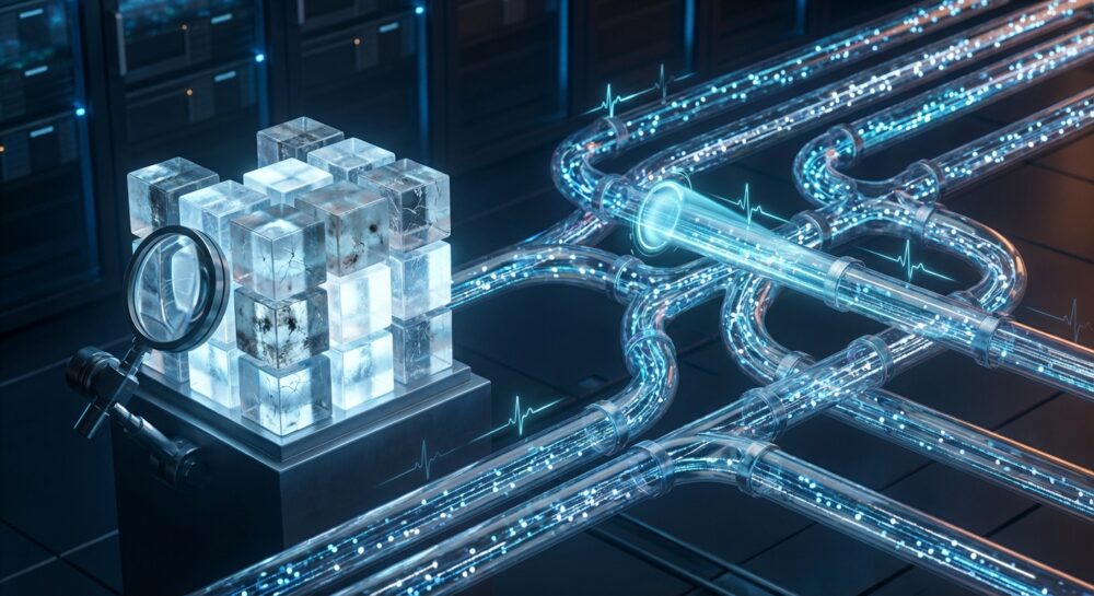 従来のデータ品質管理(DQ)との違いと補完関係 のイメージ