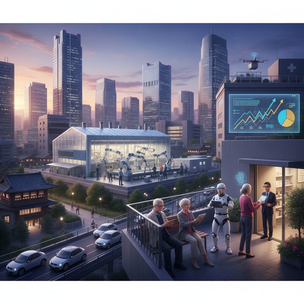 高齢化率29％時代の人口構造と社会への影響 のイメージ