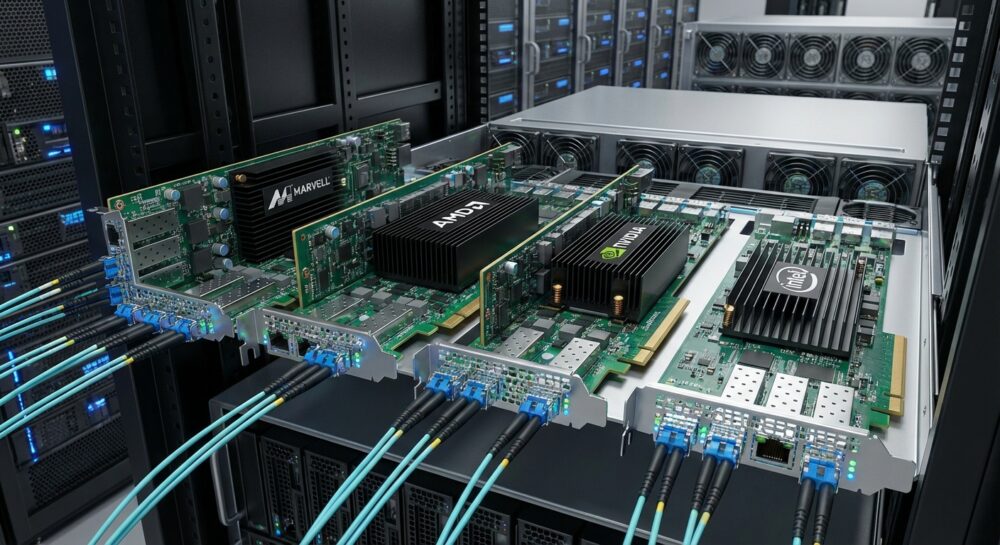 主要4強の競争構造:Marvell・AMD・NVIDIA・Intelの戦略比較 のイメージ