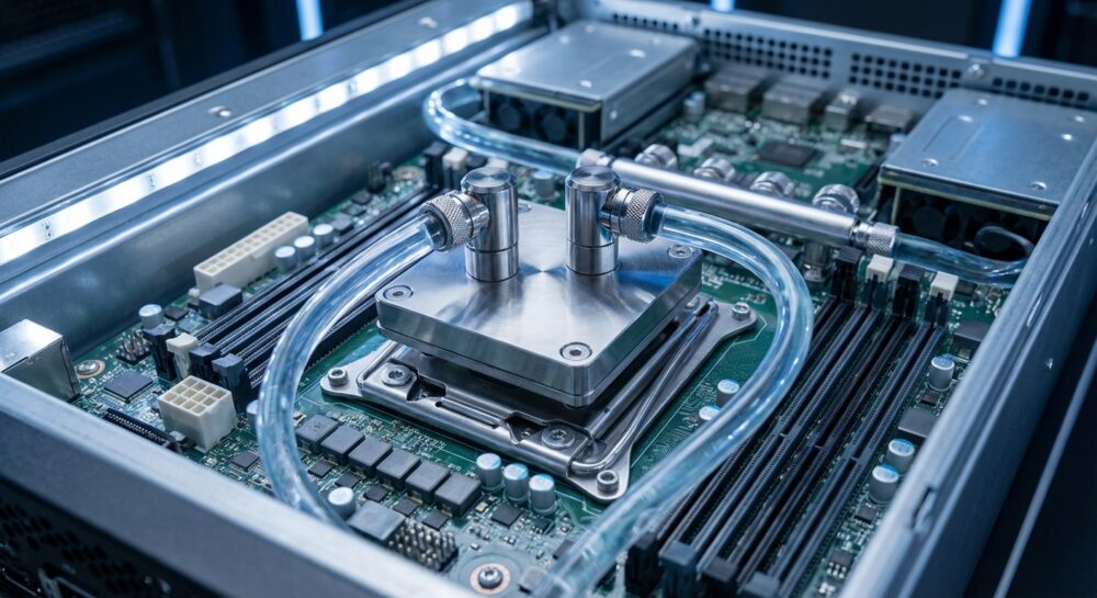 直接液冷(D2C)とは何か──仕組みと基本アーキテクチャ のイメージ