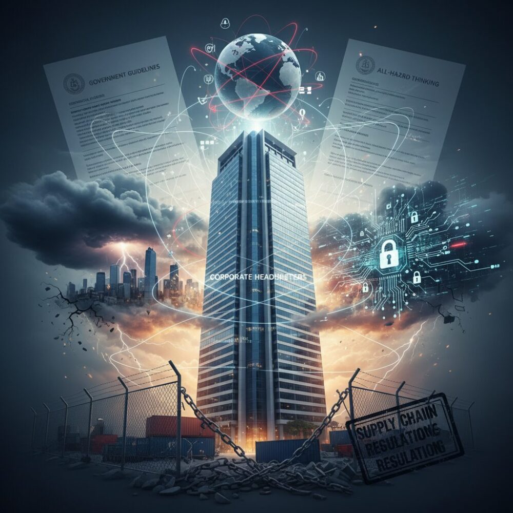 政府・金融庁ガイドライン改定が示すオールハザード思考 のイメージ