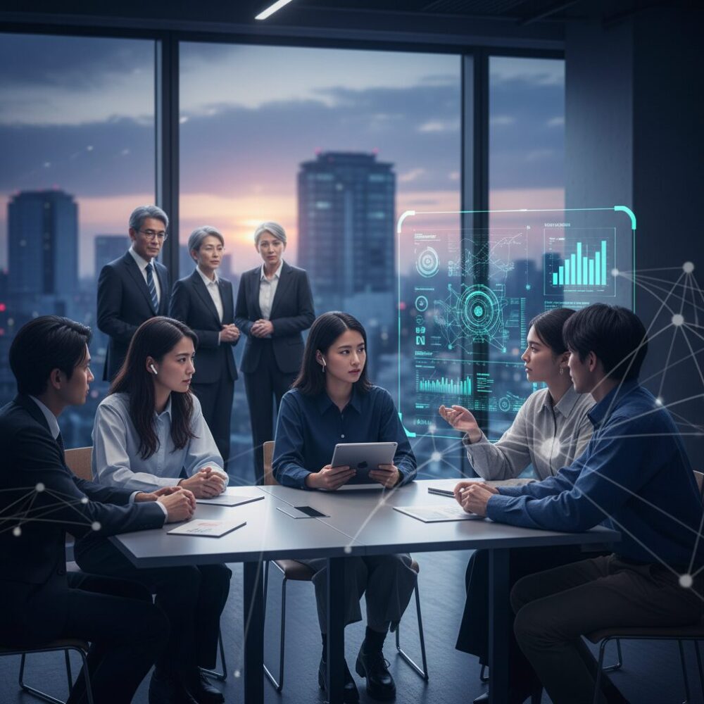 人口減少時代におけるZ世代の希少性と交渉力 のイメージ