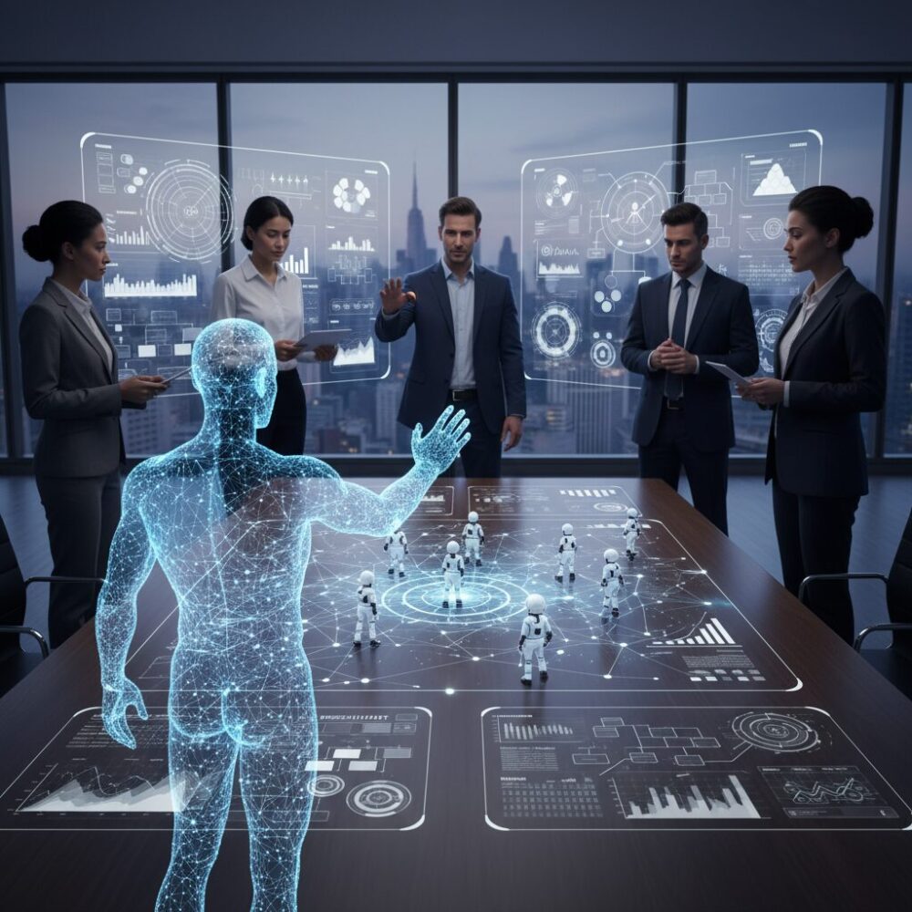 生成AIから自律型AIへと進化するHRテクノロジー のイメージ