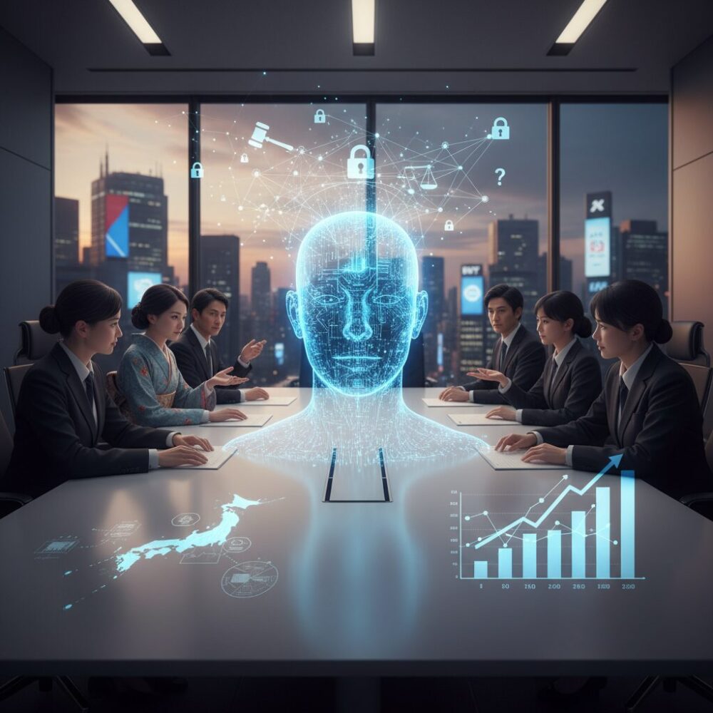 日本におけるAI法制と人事ガバナンスの現在地 のイメージ