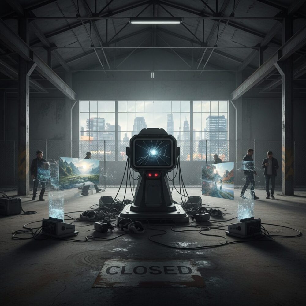 没入型エンターテインメントが直面した現実 のイメージ